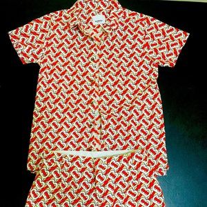 Boys(8) Burberry, Yatch Short Set